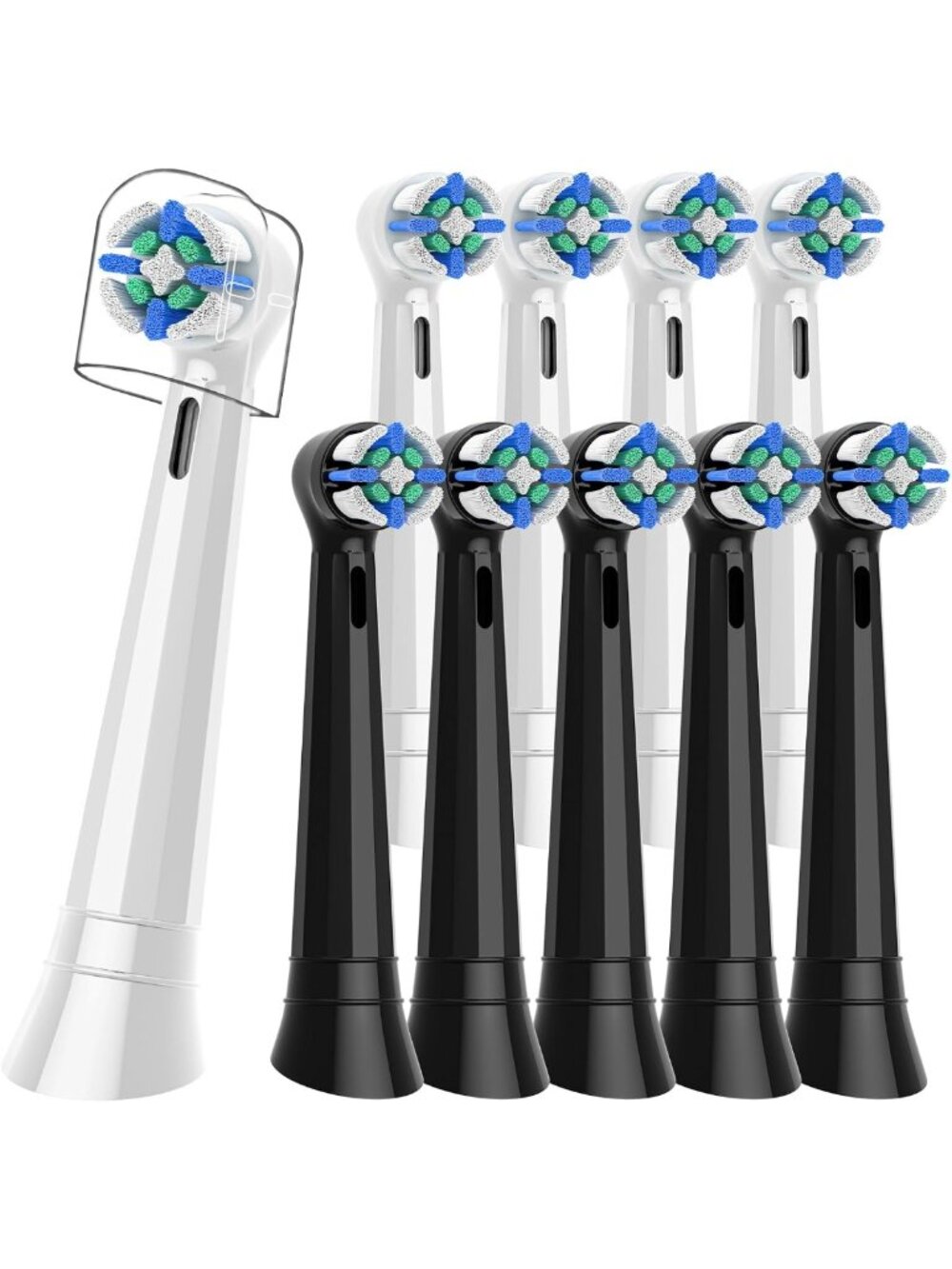 12PCS Replacement Electric Toothbrush Heads for Deep Clean & Freshness